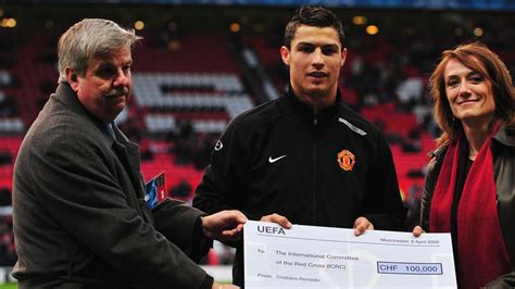 how much money has ronaldo donated to charity in total|Ronaldo's long list of charity contributions .